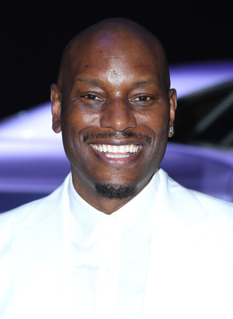Close-up of Tyrese smiling