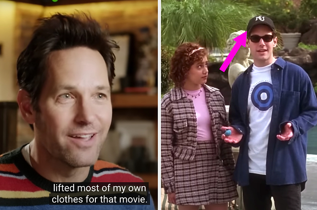 Paul Rudd Revealed That He Wore His Own College Clothes In Clueless And Im Now Totally 