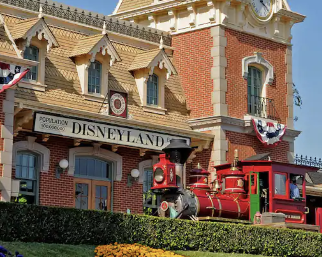 A photo of the Disneyland Railroad