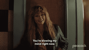 natasha lyonne saying you&#x27;re blowing my mind right now on poker face