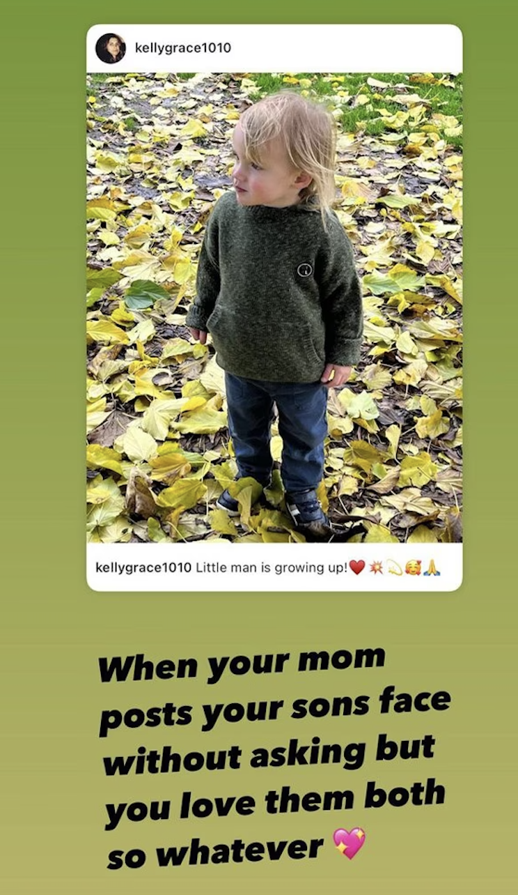 Emma Roberts Mom Posts Son s Face Instagram - 30