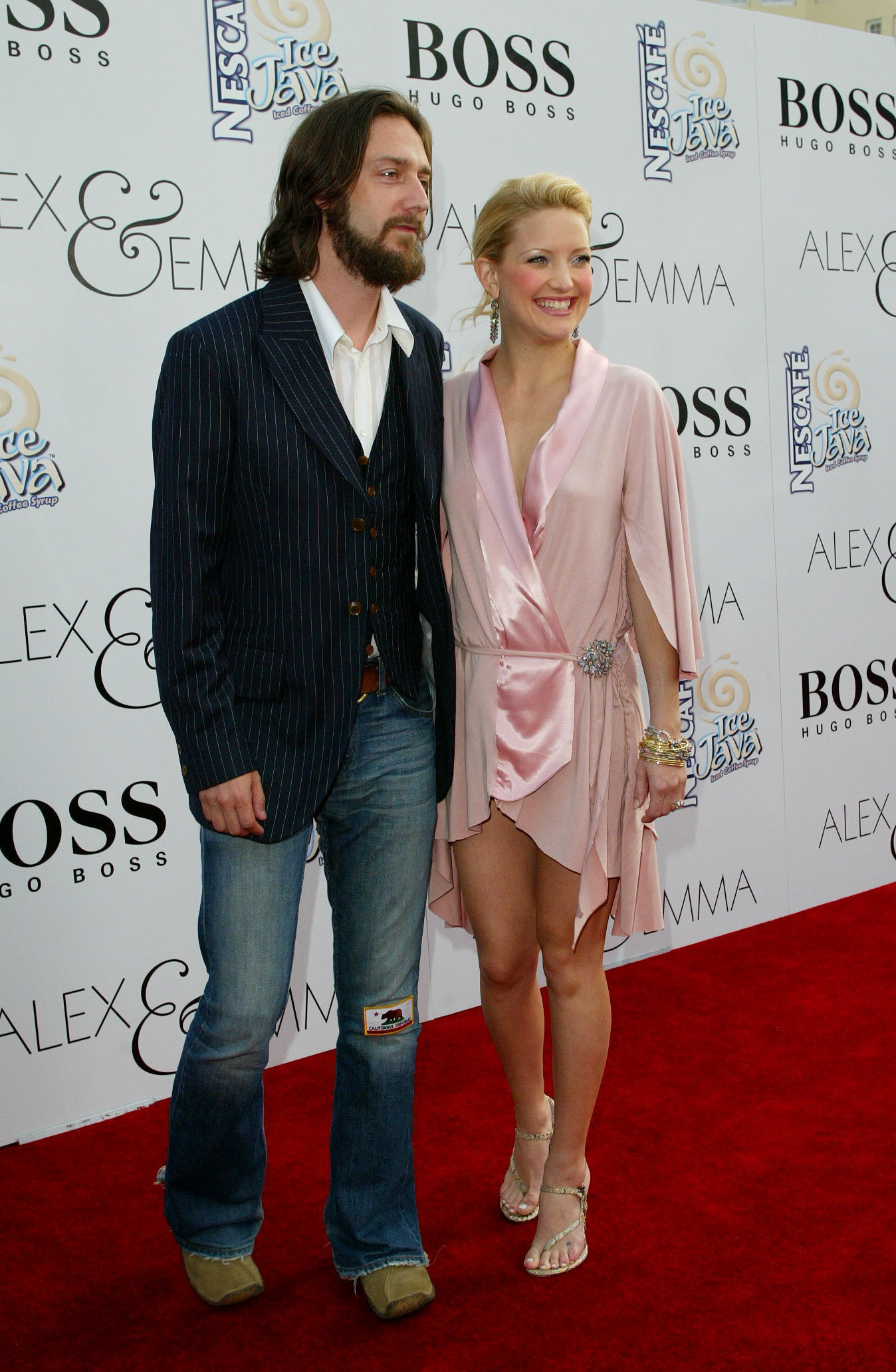 Chris and Kate on the red carpet