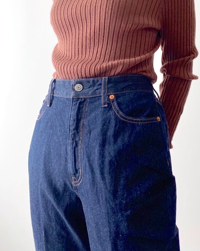 GLOBAL WORK(グローバルワーク)のオススメのパンツ「GOODデニムテーパードパンツ」