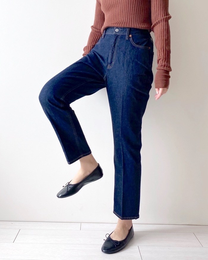 GLOBAL WORK（グローバルワーク）のオススメのパンツ「GOODデニムテーパードパンツ」