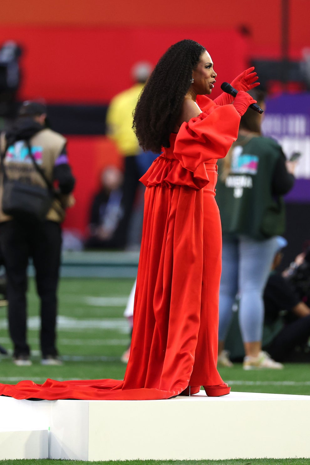 Sheryl Lee Ralph's Super Bowl Performance Of 