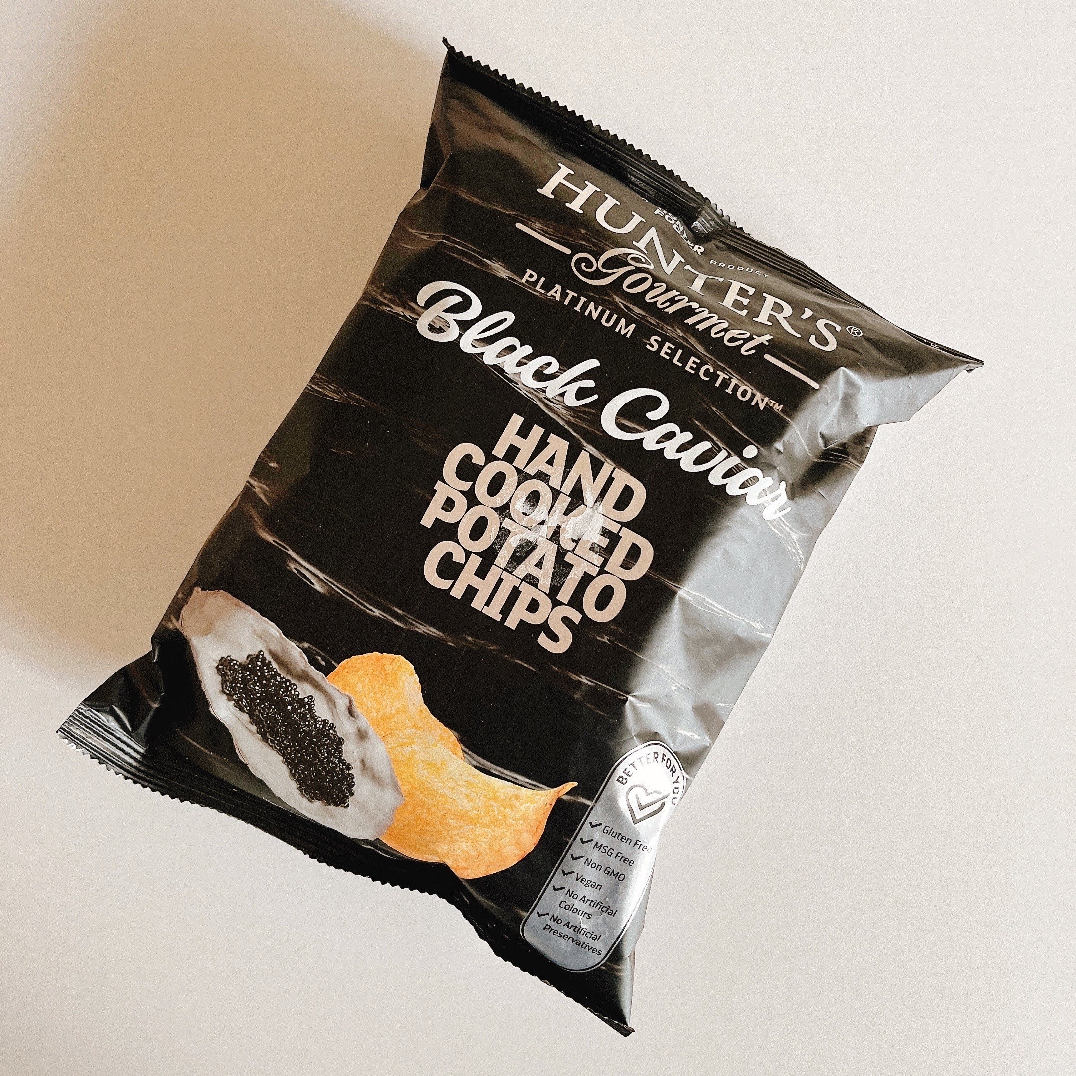成城石井のおすすめ「ハンターズ キャビアフレーバー ポテトチップス」