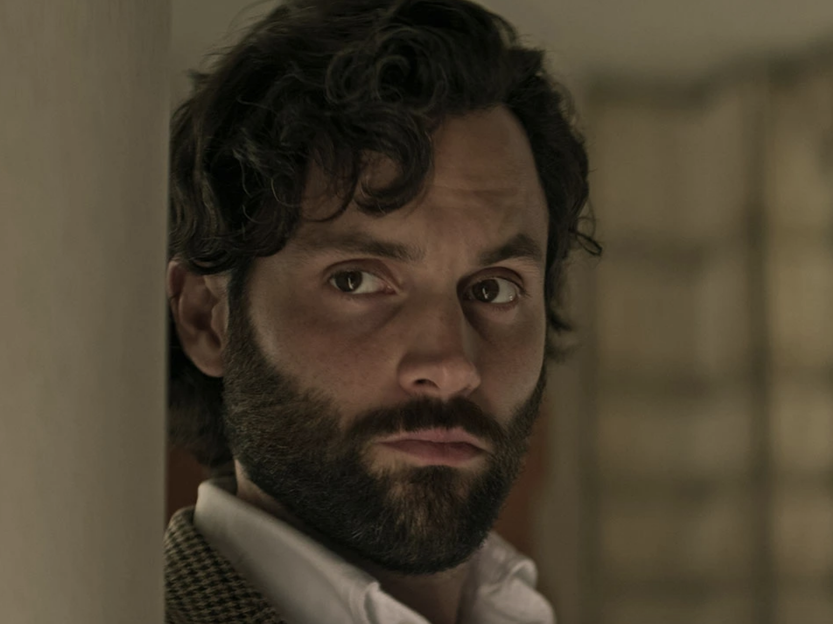 Penn Badgley says the blame for fans being attracted to Jeffrey