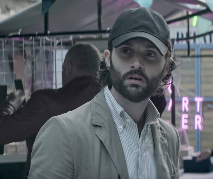 Penn Badgley says the blame for fans being attracted to Jeffrey