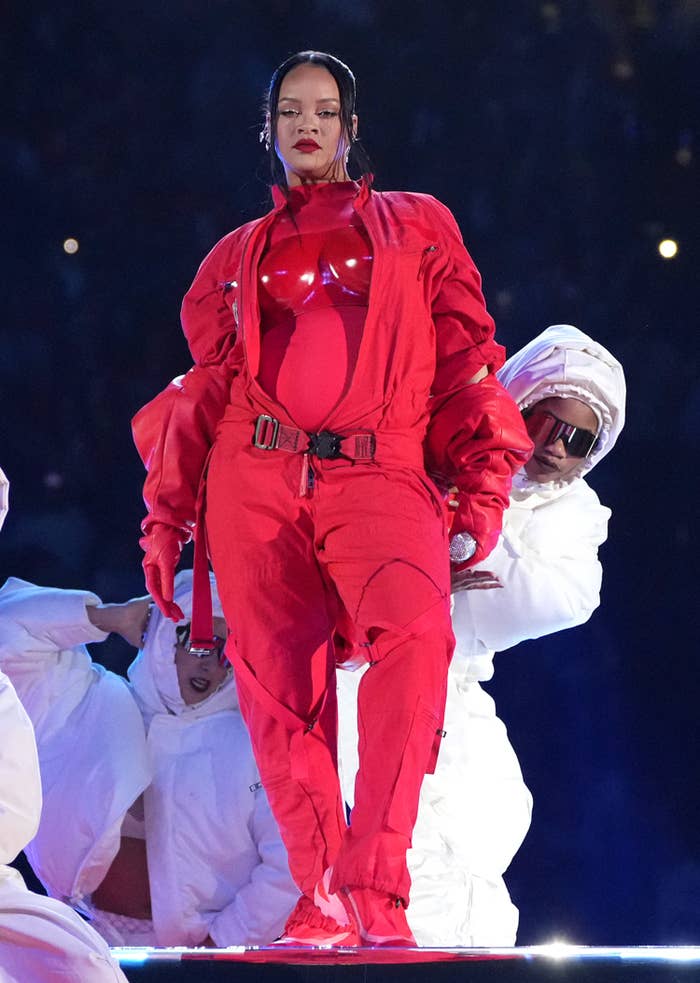 Rihanna at the Super Bowl
