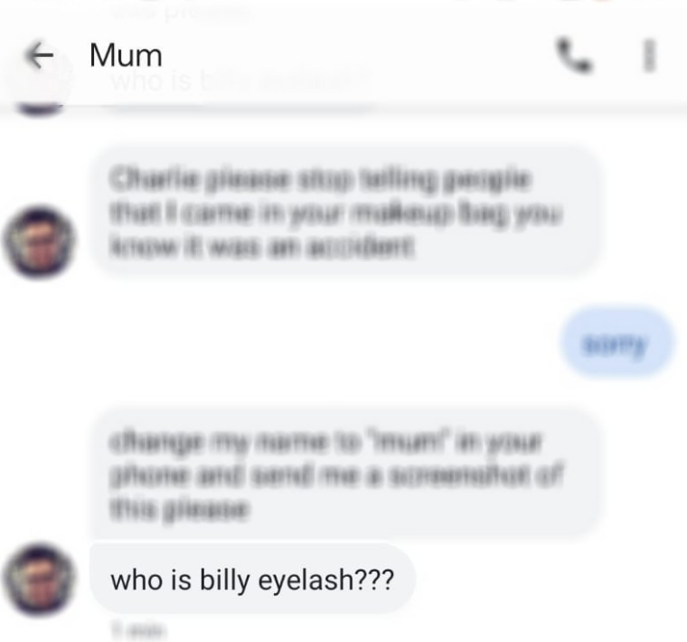 The mom asks &quot;who is Billy Eilish&quot; but she spells her last name like eyelash