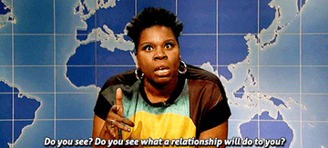 Leslie Jones on &quot;SNL:&quot; &quot;Do you see? Do you see what a relationship will do to you?&quot;