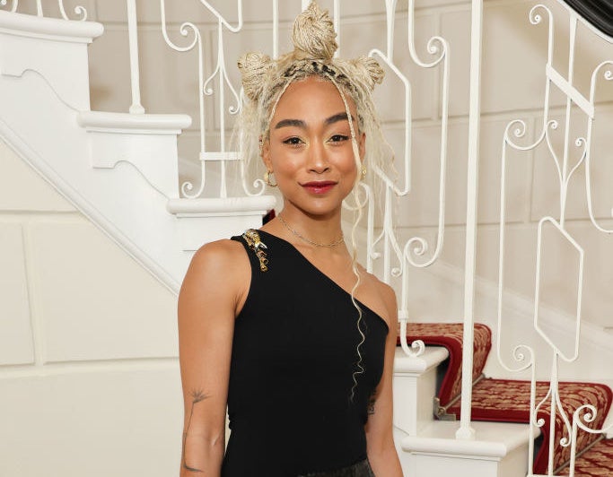 Tati Gabrielle attends the Christian Louboutin And Sabrina &amp;amp; Idris Elba &quot;Walk A Mile In My Shoes&quot; launch event