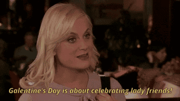 Amy Poehler says &quot;Galentine&#x27;s Day is about celebrating lady friends&quot;