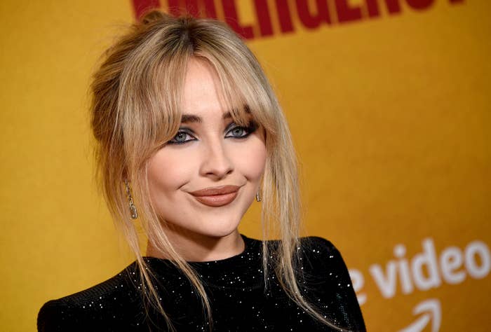 Sabrina Carpenter on the red carpet