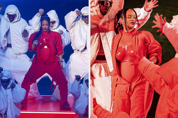 Here's All The Funny And Supportive Reactions To Rihanna's Super Bowl LVII Halftime Show