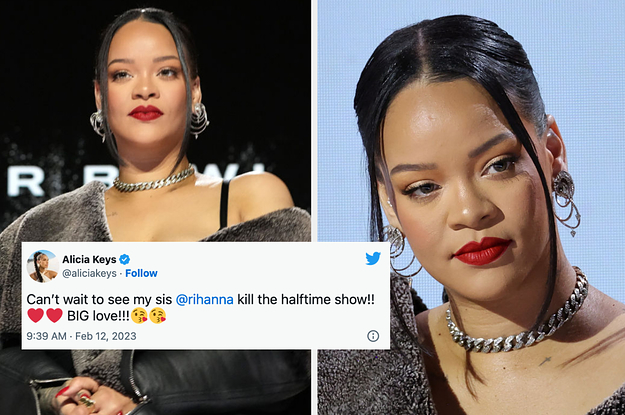 Here Are 17 Celeb Tweets For Rihanna's Super Bowl LVII Halftime Show That Will Get You Pumped And Ready