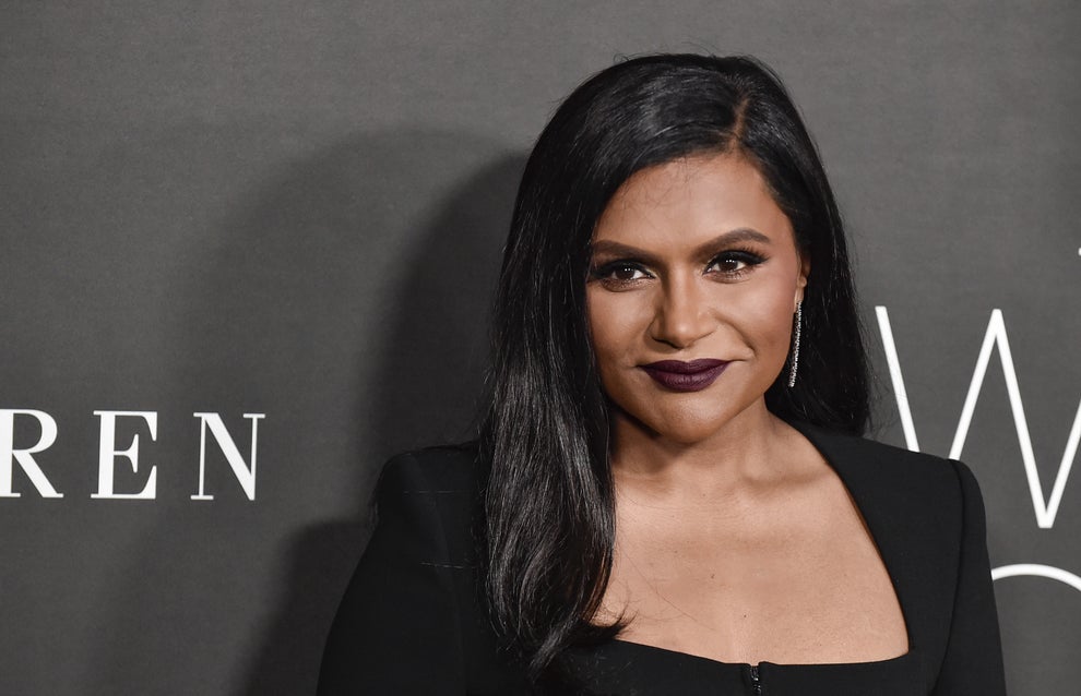 Mindy Kaling Joked About Improvising A Kiss With A 