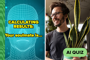 Calculating results: your soulmate is this man holding a plant