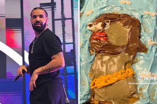 Drake and @doraswildadventure's Drake cake.