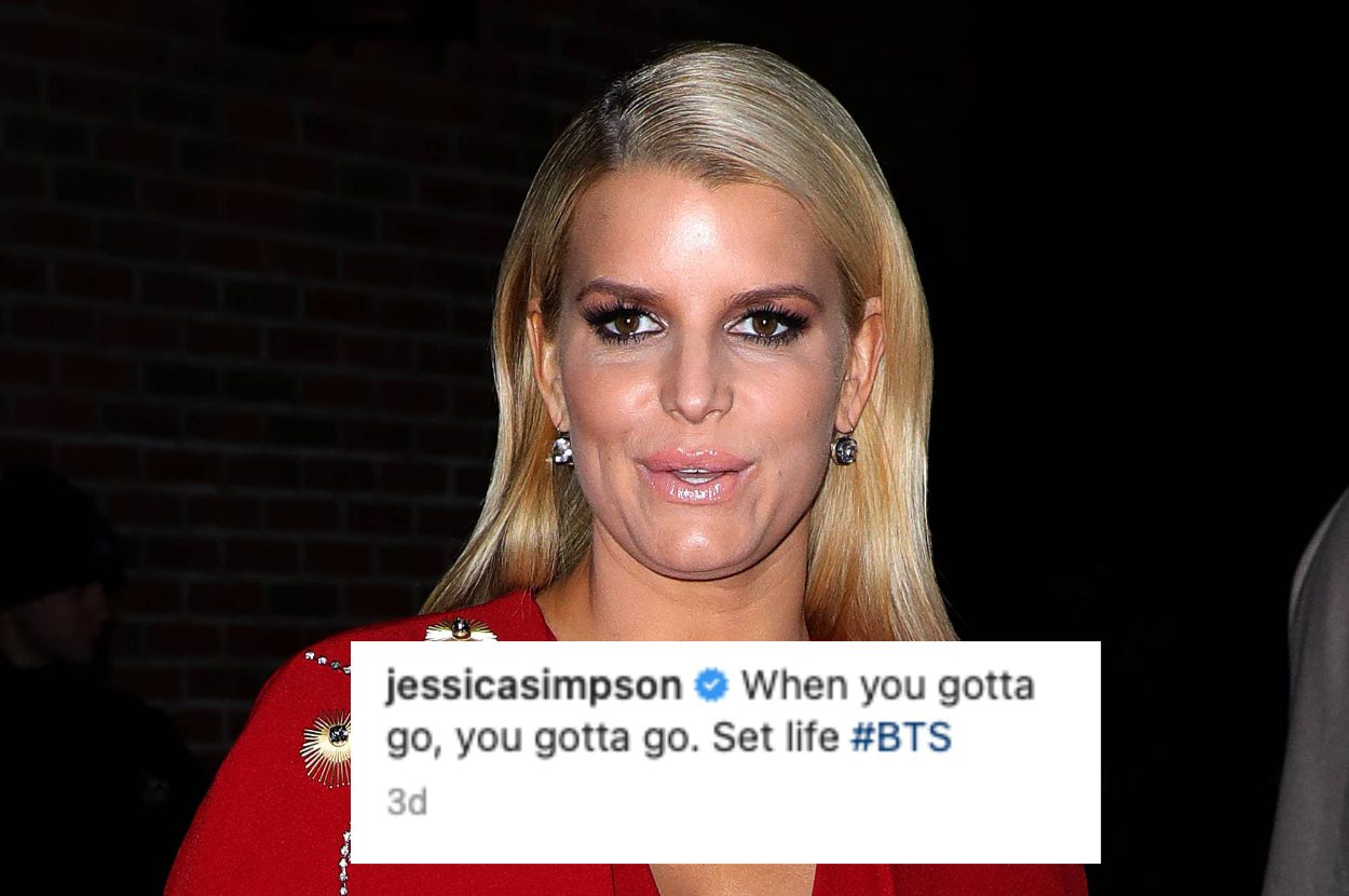 Jessica Simpson's â€œPeeingâ€ Picture Comments Are Wild