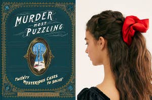 Murder most puzzling / a model with a large red silk scrunchie