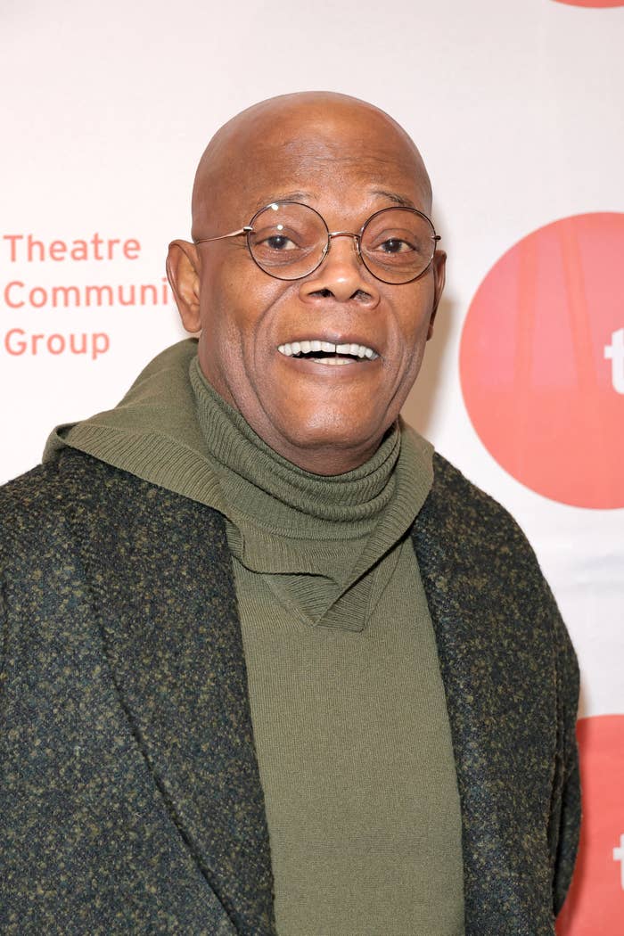 Closeup of Samuel L. Jackson