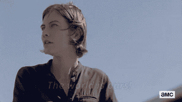 Maggie in &quot;The Walking Dead&quot; saying &quot;The world is ours&quot;