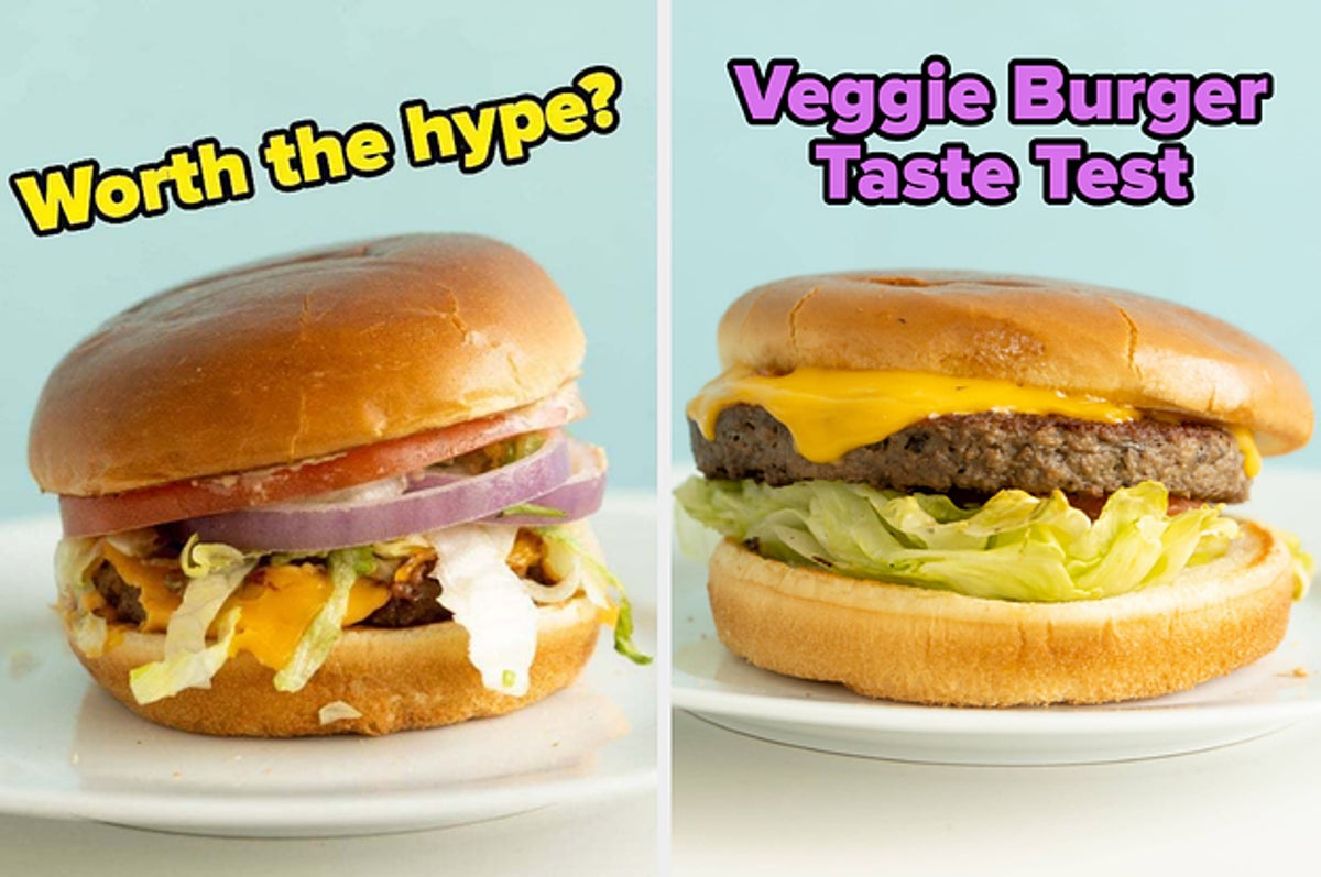 I cooked a REAL Burger Vs. FAKE Burgers to see which is BEST?!?!