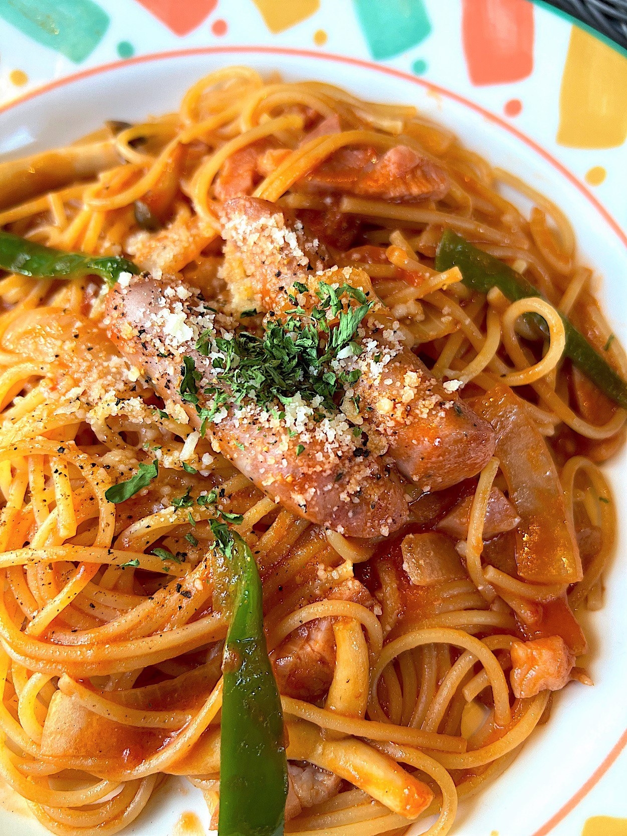 星乃珈琲店のおすすめメニュー「ごちそうナポリタン」