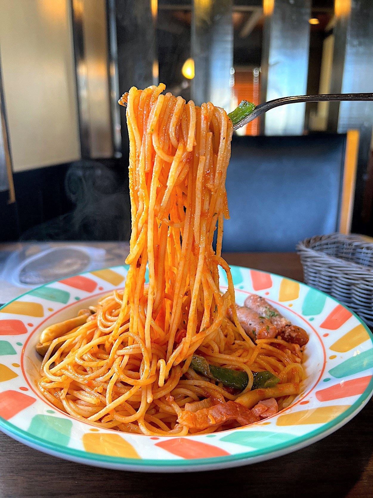 星乃珈琲店のおすすめメニュー「ごちそうナポリタン」