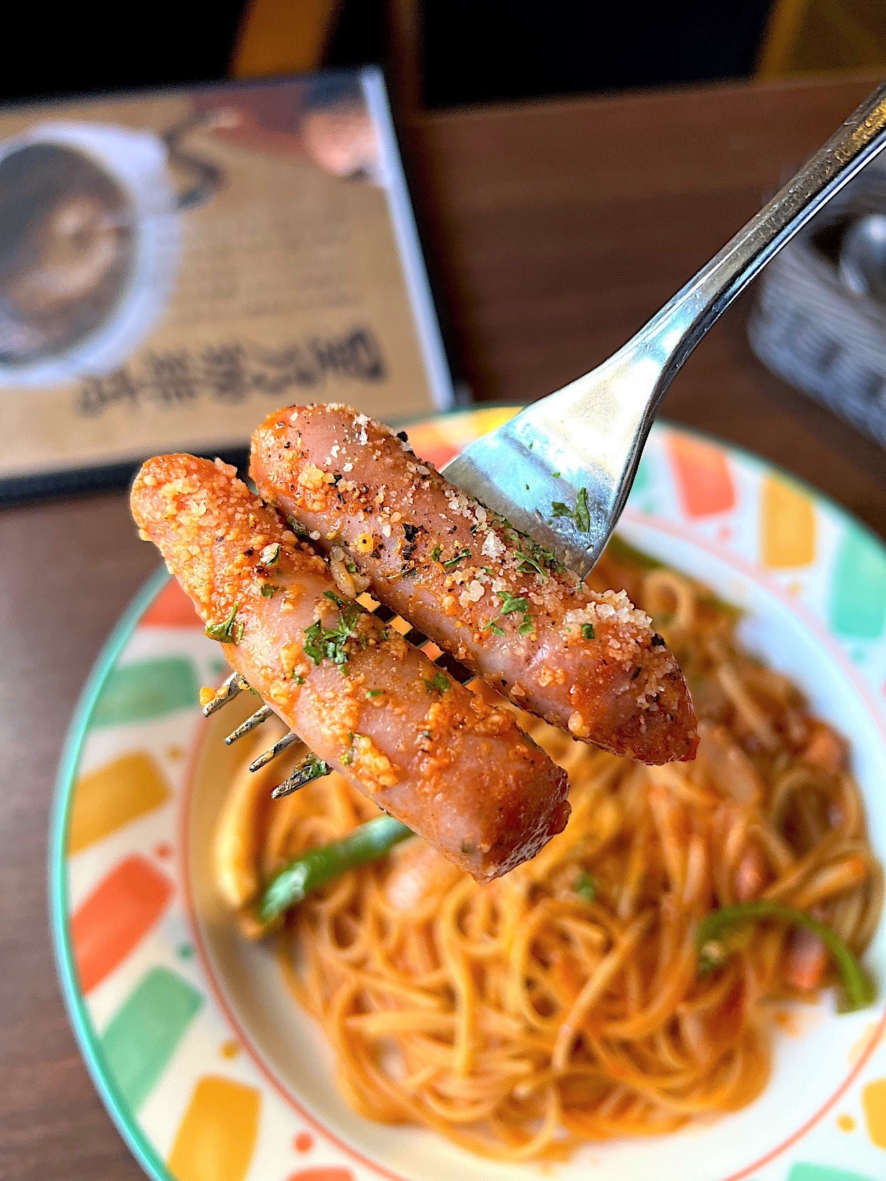 星乃珈琲店のおすすめメニュー「ごちそうナポリタン」