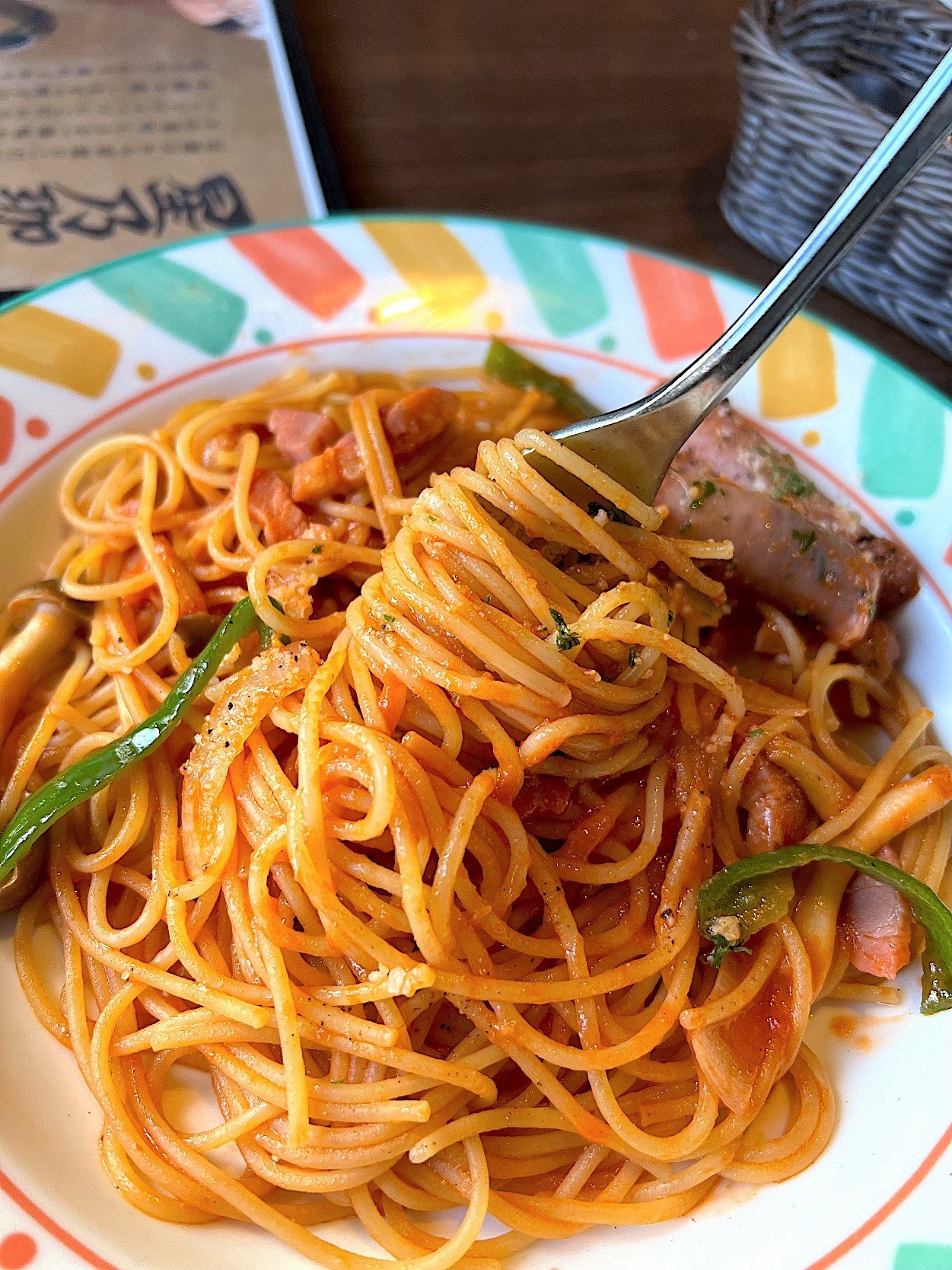 星乃珈琲店のおすすめメニュー「ごちそうナポリタン」