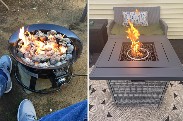 long propane fire pit