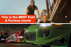 Screenshots from Fast Five and The Fast and the Furious