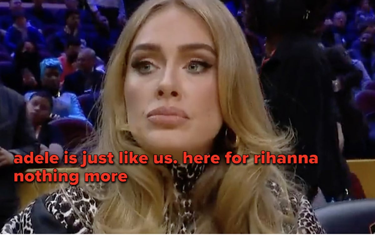 Adele Shares What She Said About Rihanna in Super Bowl Meme