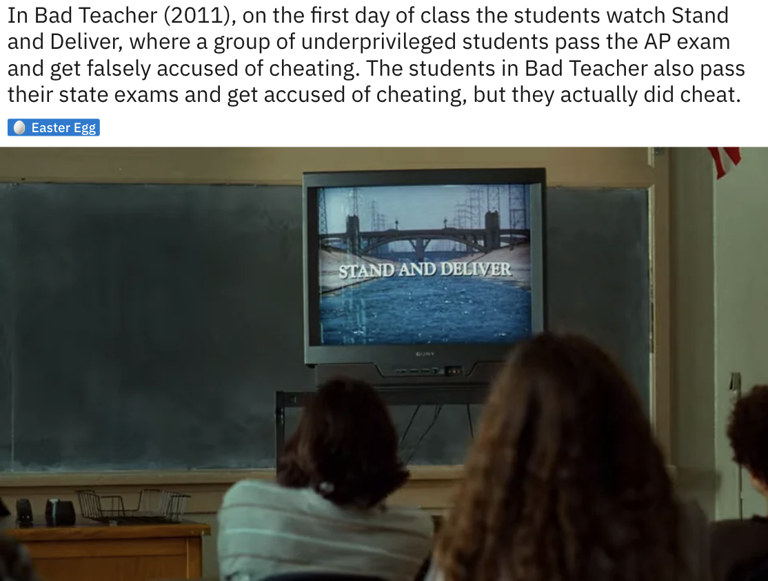 Screenshot from &quot;Bad Teacher&quot;