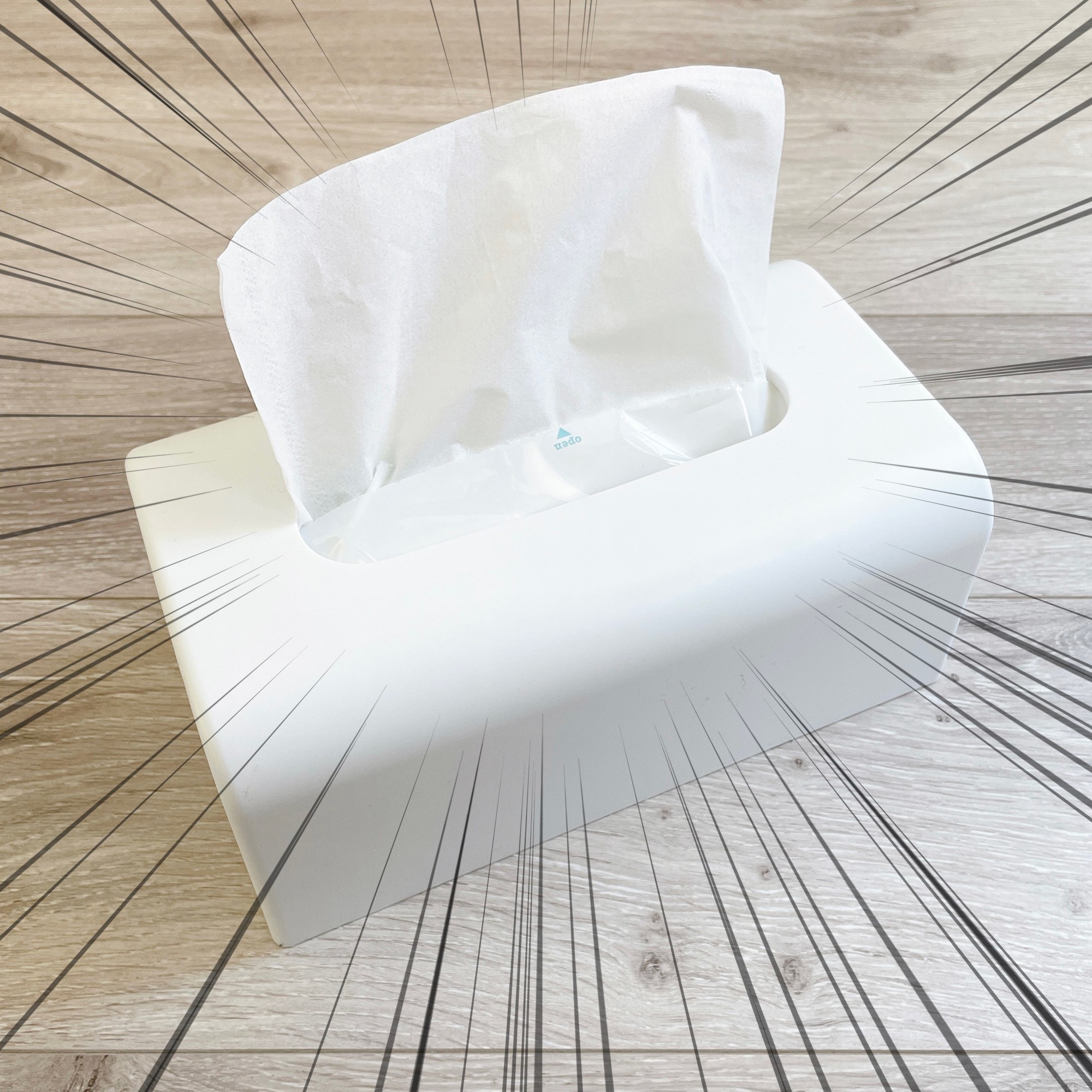 CAINZ(カインズ)のおすすめの便利グッズ「最後までしっかり使えるソフトパックティシューケース ホワイト」