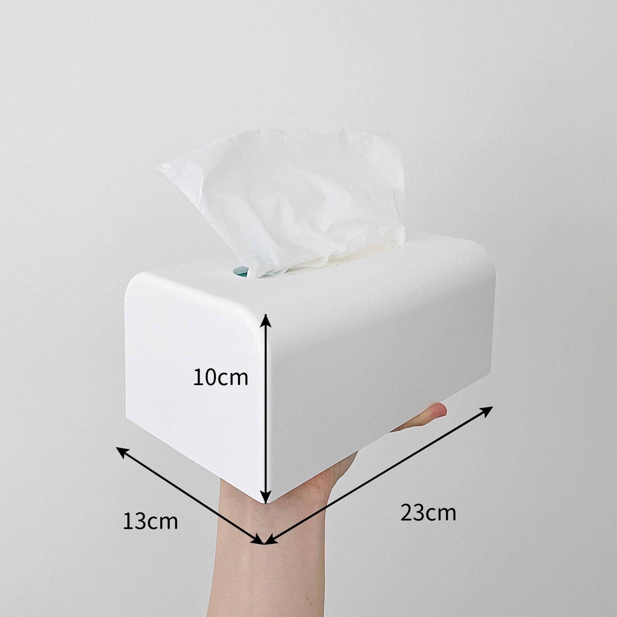 CAINZ(カインズ)のおすすめの便利グッズ「最後までしっかり使えるソフトパックティシューケース ホワイト」