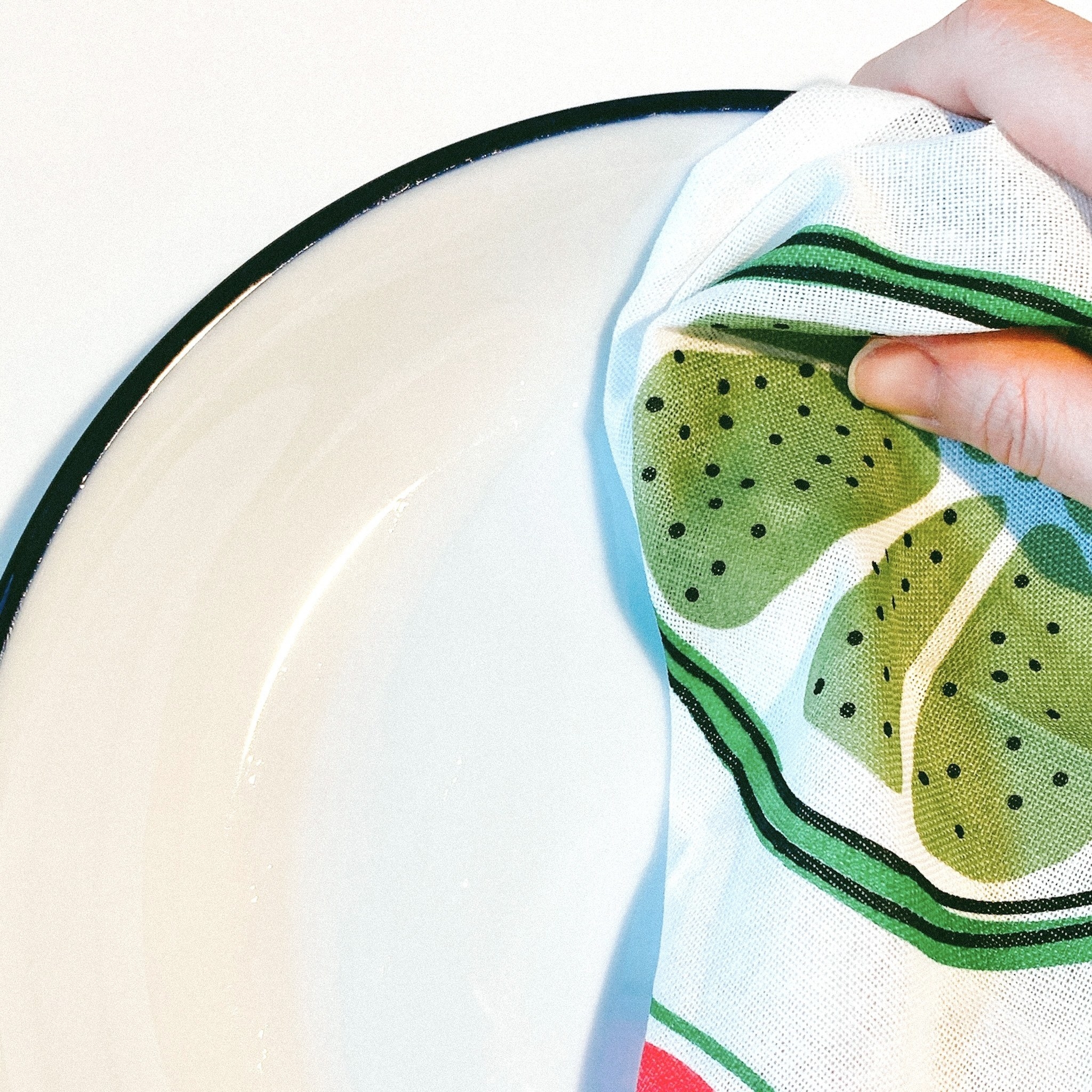 IKEA（イケア）の便利なキッチンアイテム「TORVFLY トルヴフリーキッチンクロス 模様入り/オレンジ」