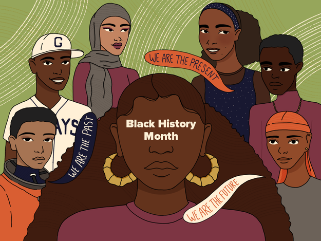 Buzzfeed Black History Month banner