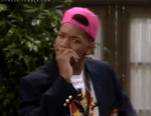will smith looking interested on fresh prince