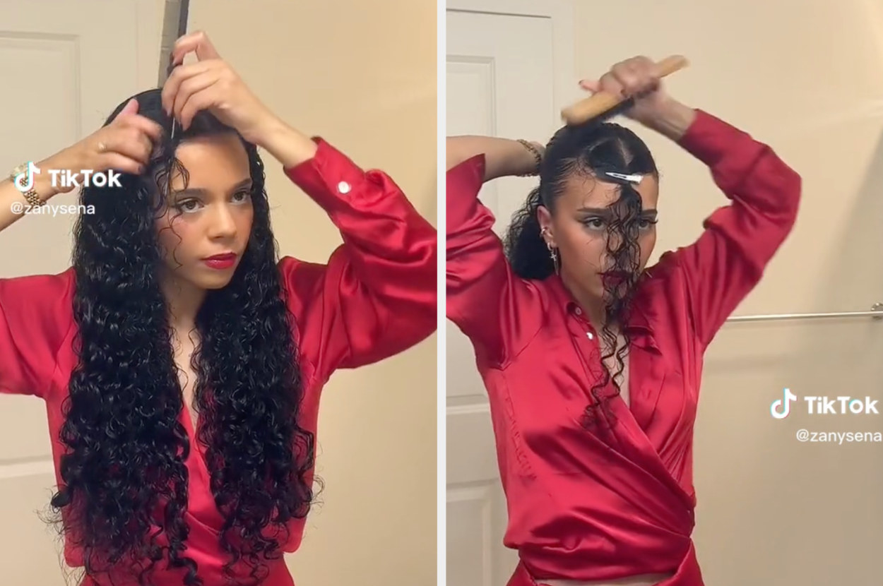 This Mom's Literal Interpretation Of “Half Up, Half Down” Hair For Her  Daughter Has People Crying