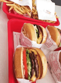 In-N-Out burgers and fries