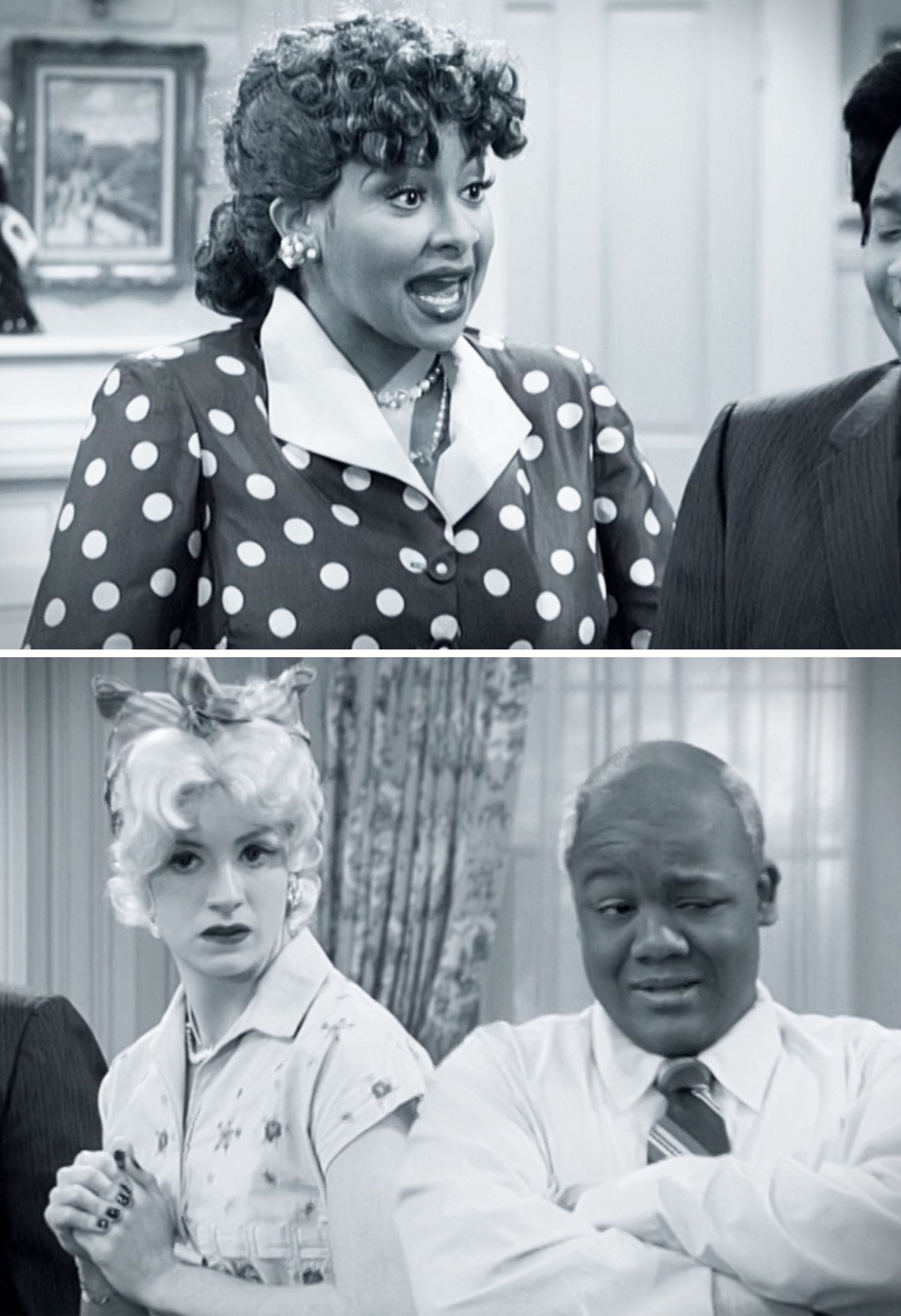 raven and the cast dressed up as i love lucy characters