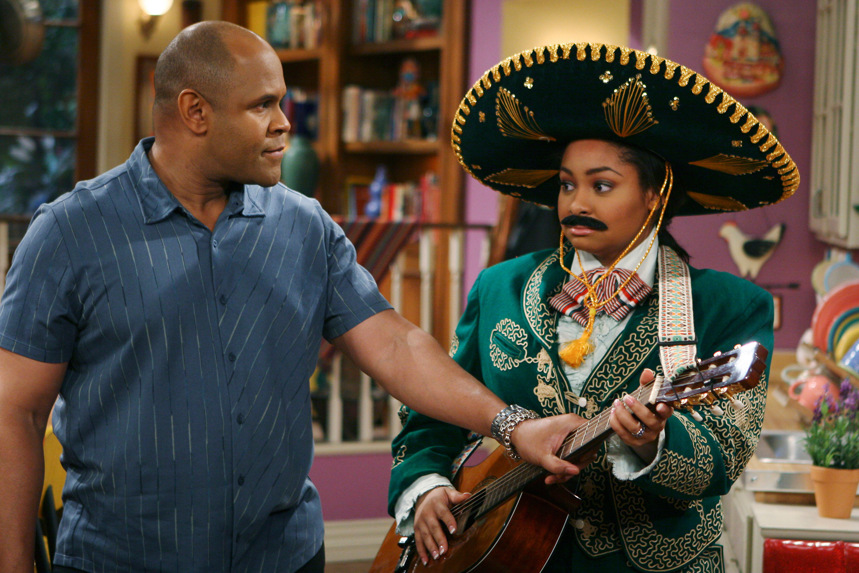 raven in a mariachi suit