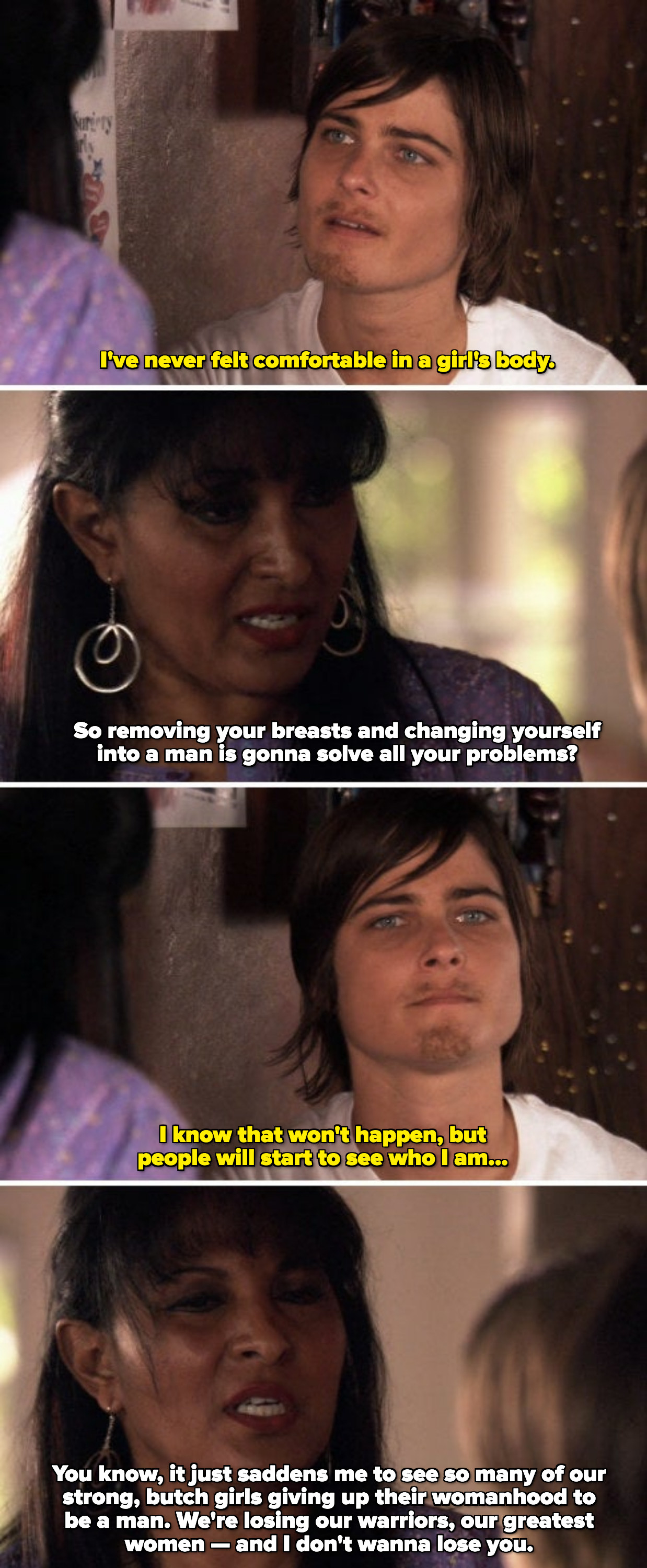Max and Kit from &quot;The L Word&quot;