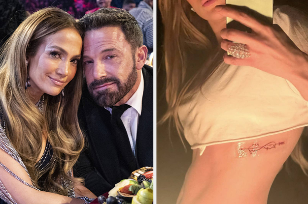 Jennifer Lopez Wears Huge Fake Arm Tattoo While Filming Unstoppable