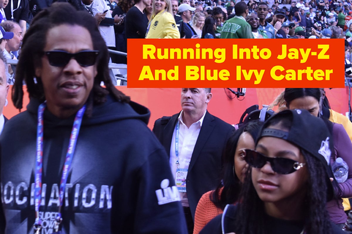 Jay-Z & Blue Ivy at 2023 Super Bowl: Photos & Video – Billboard