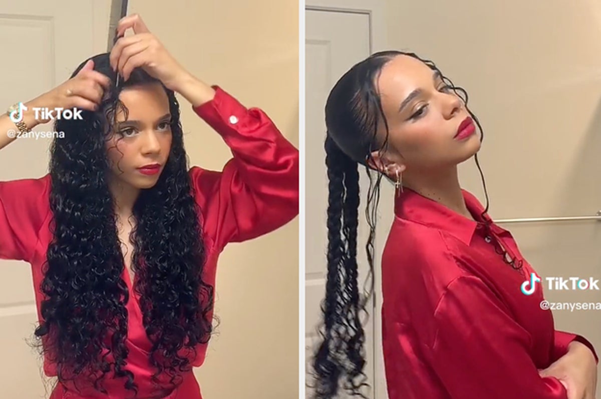 Rihanna's Super Bowl Hairstyle Viral TikTok Tutorial
