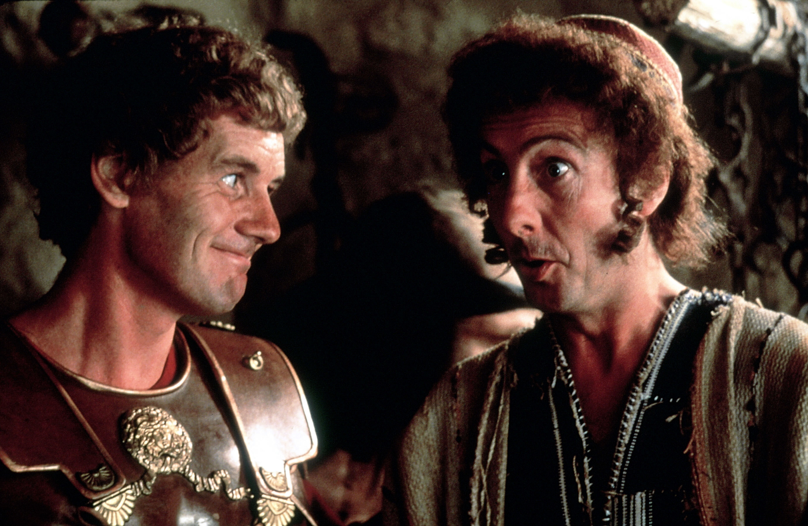 Michael Palin and Eric Idle in Monty Python&#x27;s Life of Brian